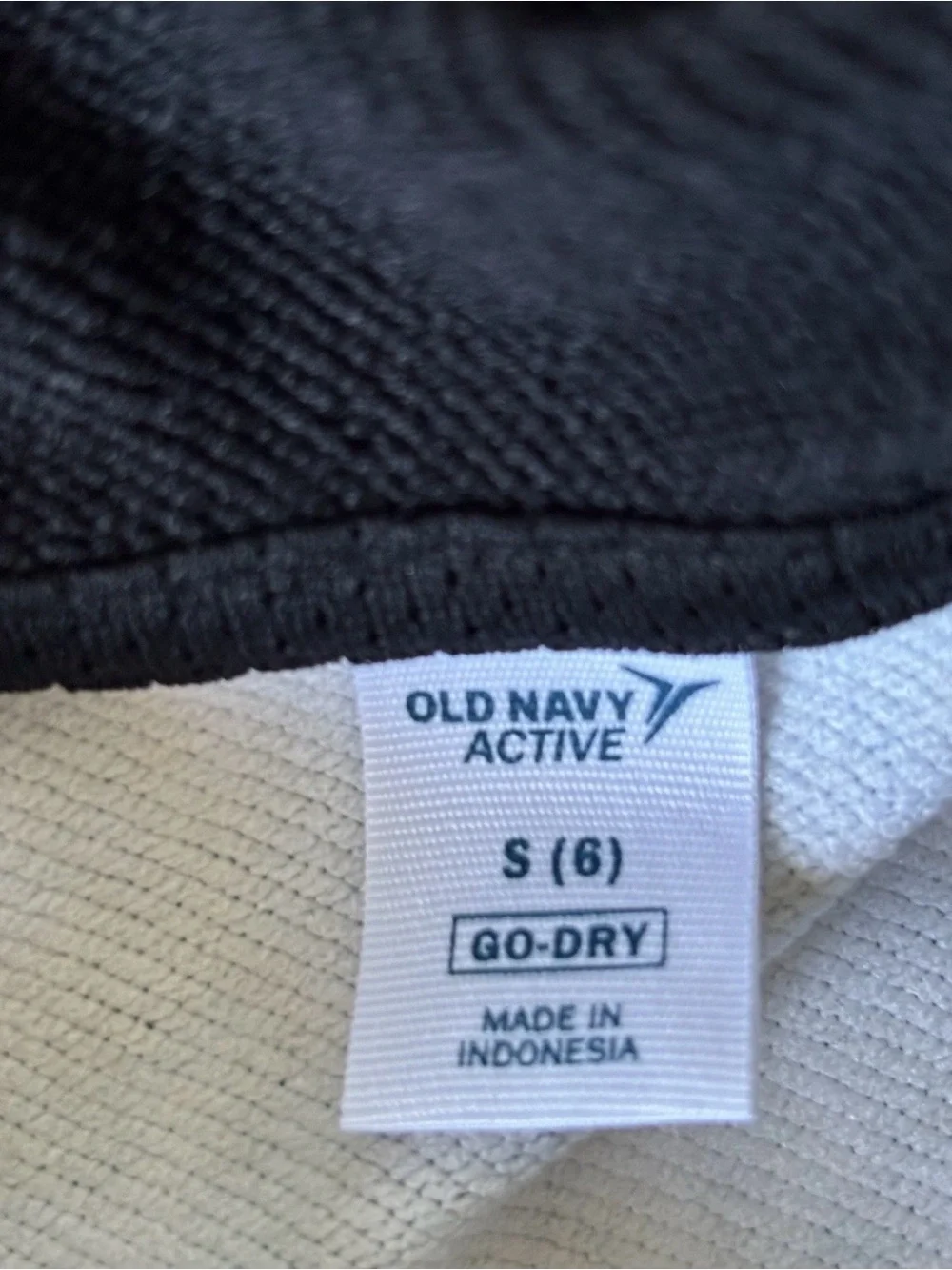 Old Navy Active Boys' Black Tie-Dye Sleeveless Hoodie - Size S (6)